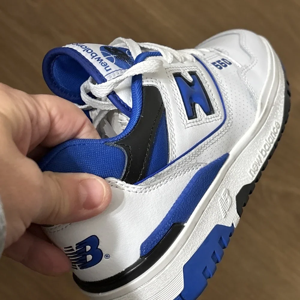 New‎ Balance 550 White Blue BB550SN1 Men's SZ 5.5 New W/O Box